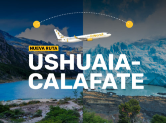 Ushuaia y El Calafate ahora más cerca que nunca con la nueva ruta interprovincial de Flybondi