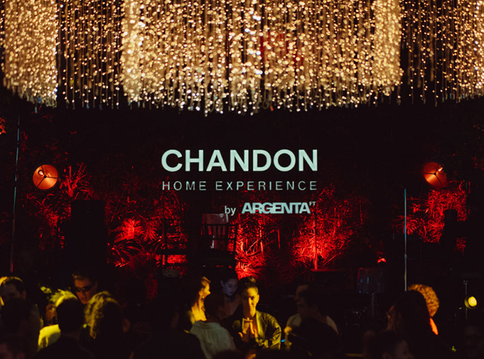 Vuelve Chandon Home Experience by Argenta ft: Una noche que fusiona la mejor gastronomía con la música y el arte