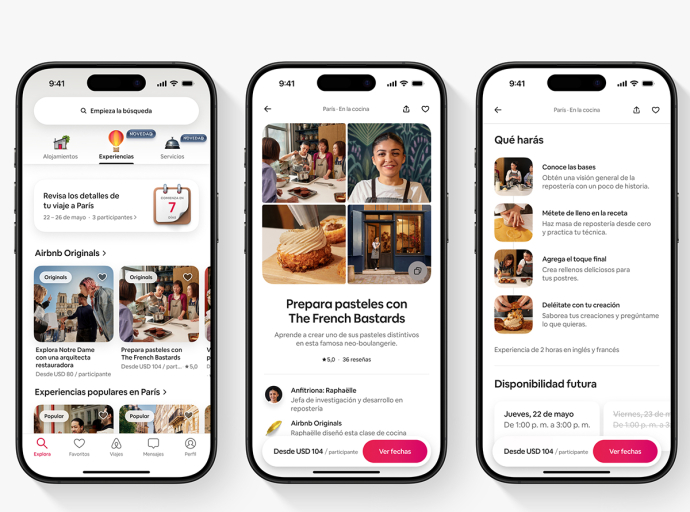 Airbnb redefine el arte de viajar: alojamiento, experiencias y servicios premium en una sola app