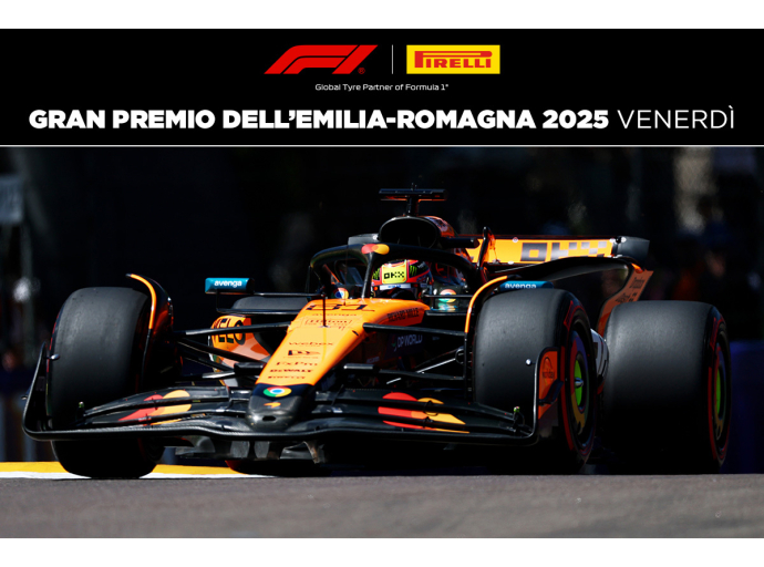 McLaren domina el viernes en Imola y Pirelli debuta el nuevo C6