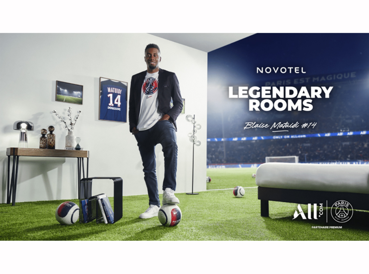 Novotel y Paris Saint-Germain presentan la Legendary Room de Blaise Matuidi en Miami