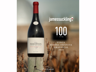 Zuccardi Valle de Uco: Finca Piedra Infinita Gravascal 2022, el único vino argentino con 100 puntos James Suckling