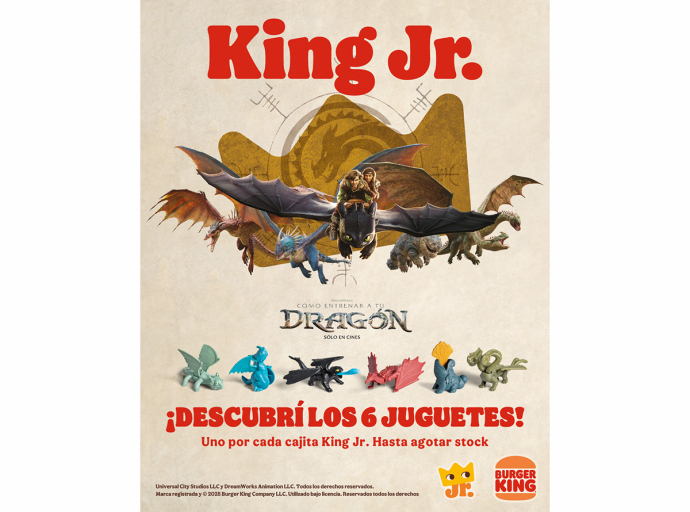 Cómo Entrenar a Tu Dragón: Burger King lanza una colección exclusiva que celebra el regreso de Chimuelo