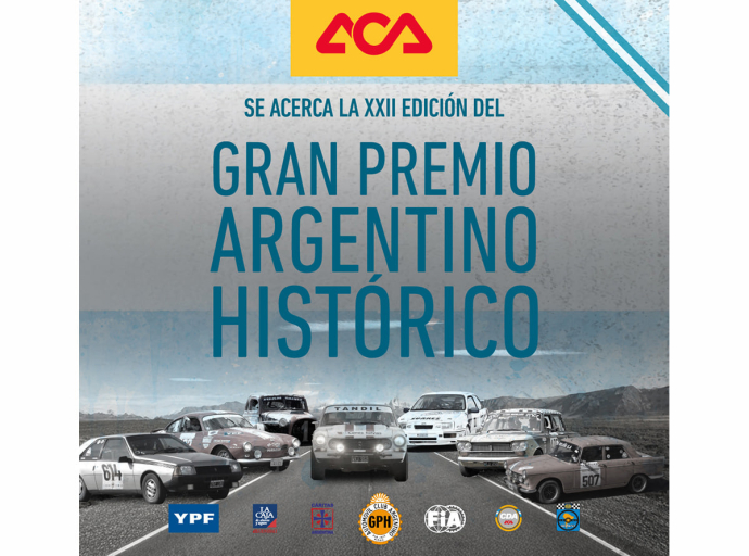 El Gran Premio Argentino Histórico inicia con una exposición de vehículos clásicos.