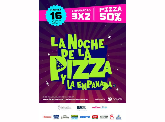 APYCE organiza “La Noche de la Pizza y la Empanada®”, ¡el evento gastronómico más esperado del año!