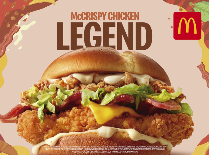 ¡McDonald’s sorprende con la nueva McCrispy Chicken Legend y revive un sabor icónico!