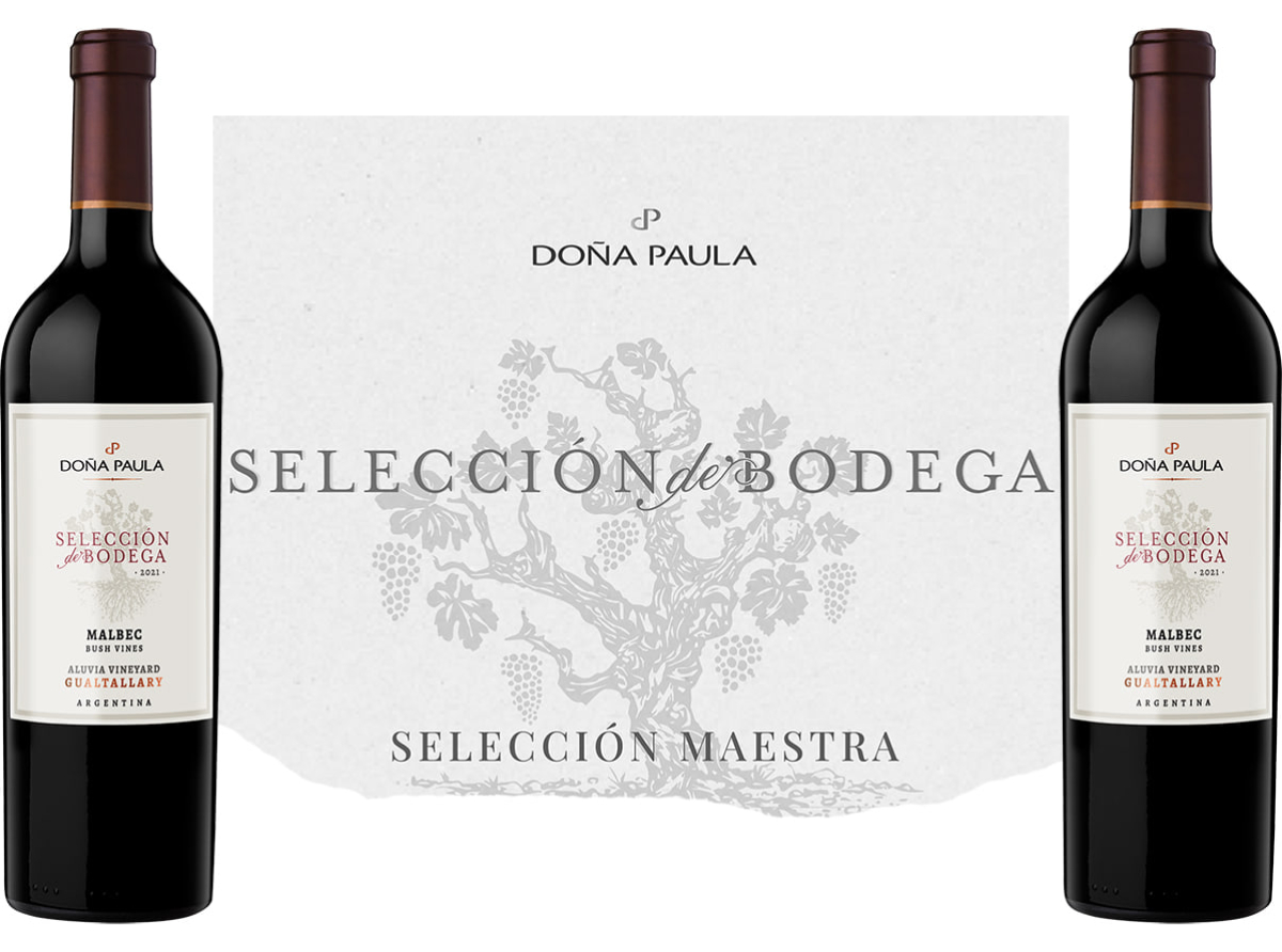 ¡Selección de Bodega 2021: el Malbec ícono de Doña Paula alcanza una expresión inigualable con la magia de las "bush vines"!