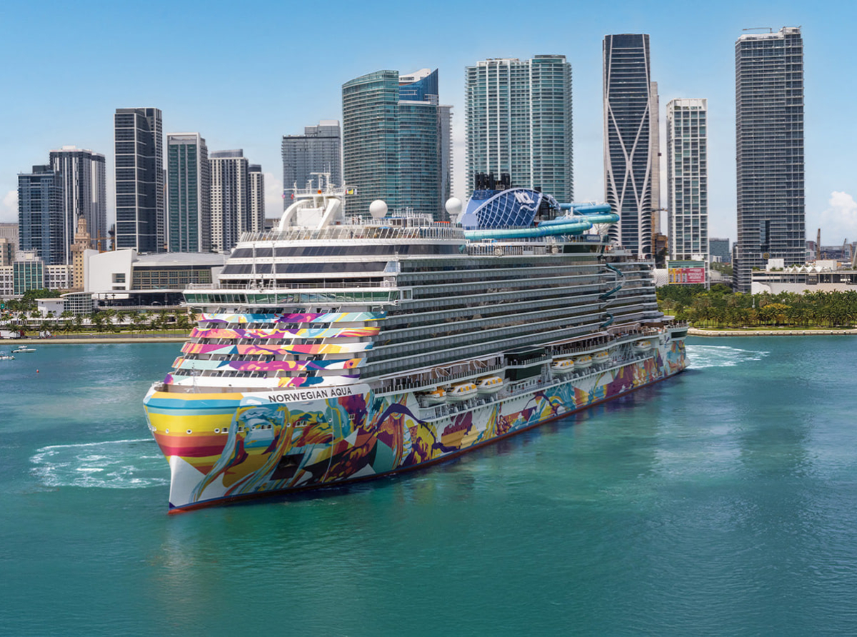 ¡Norwegian Aqua causa sensación con su llegada a Miami para una temporada inolvidable de viajes por el Caribe hasta abril de 2026!