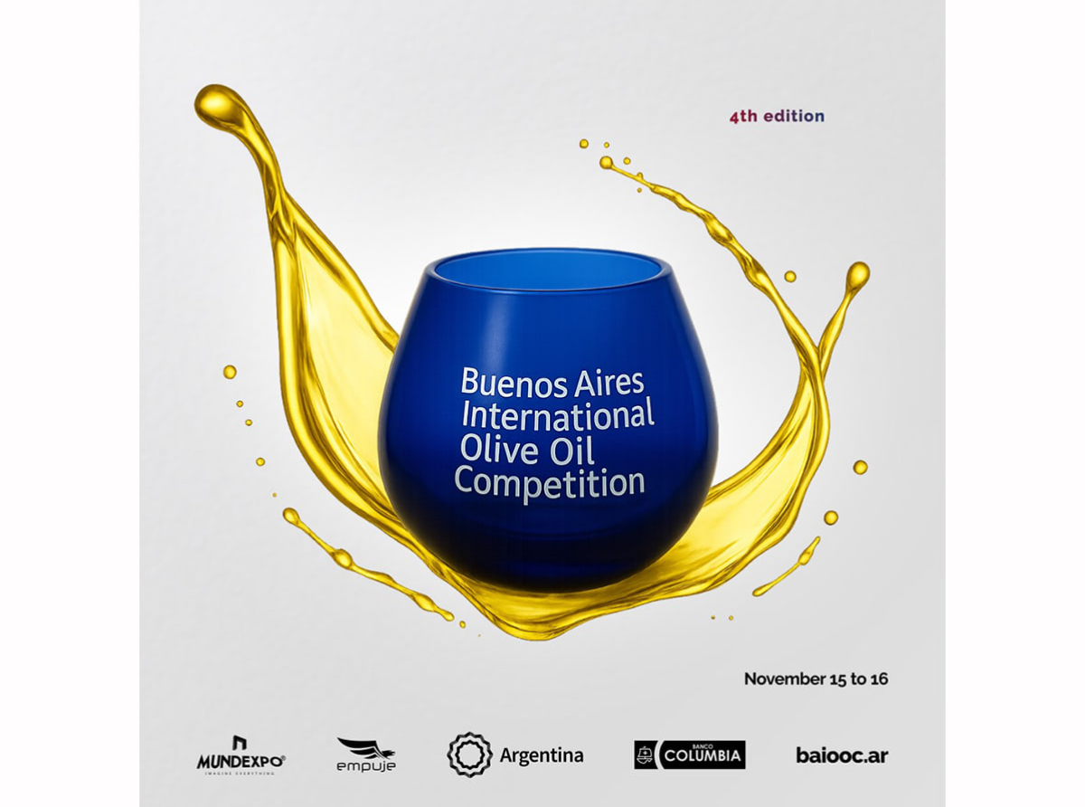 Llega la 4º edición del Buenos Aires International Olive Oil Competition para premiar la excelencia global.