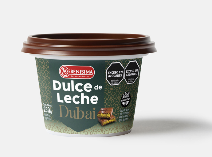 La Serenísima presenta su nuevo Dulce de Leche Dubai: una experiencia de sabor que combina tradición e innovación.
