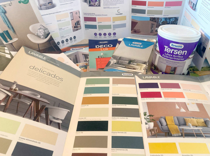 Tersuave iluminó "La Noche del Diseño" en Distrito Arenales presentando las paletas de colores que marcarán tendencia en 2026.