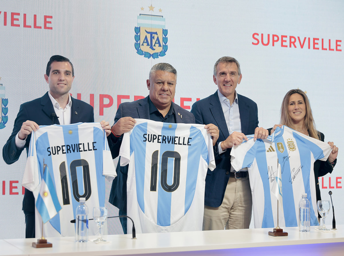 ¡La AFA suma un nuevo campeón a su equipo! Banco Supervielle es el nuevo Sponsor Regional de la Selección Argentina rumbo al Mundial 2026.