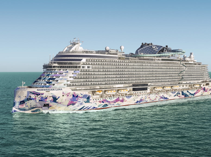 Norwegian Luna da la bienvenida a sus primeros huéspedes y anticipa su gran debut en el Caribe