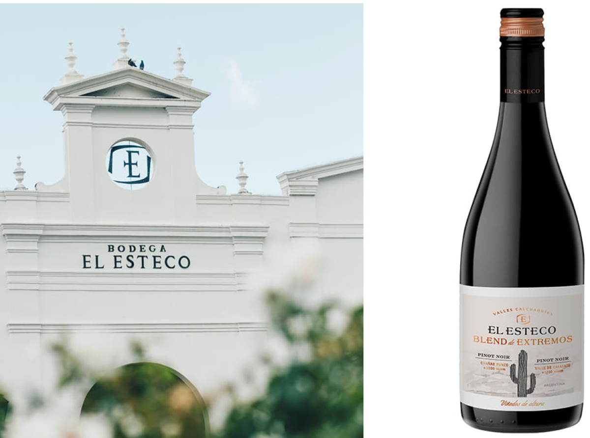 Bodega El Esteco lanza su nuevo Blend de Extremos Pinot Noir desde los Valles Calchaquíes.